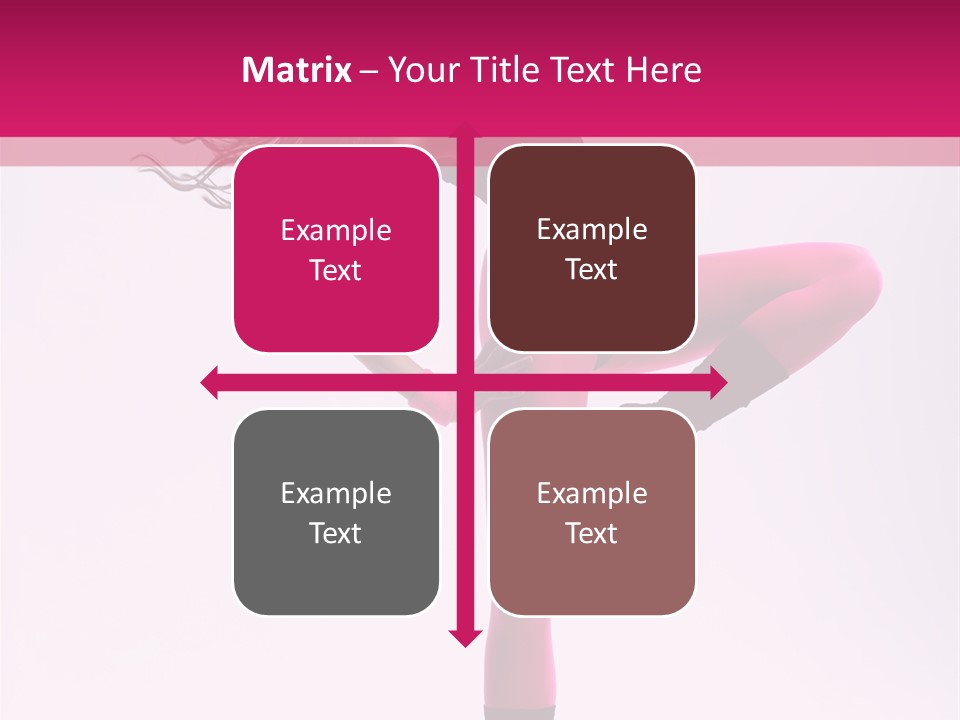 Color Balance Pose PowerPoint Template