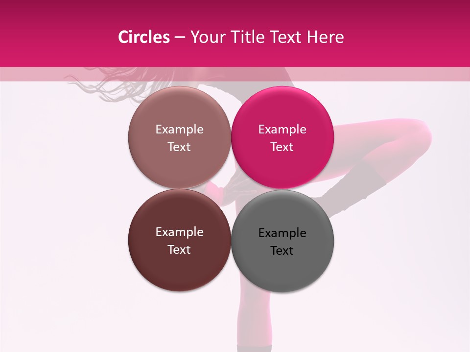 Color Balance Pose PowerPoint Template