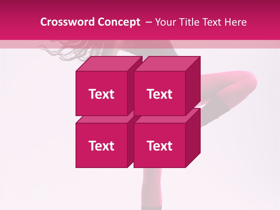 Color Balance Pose PowerPoint Template