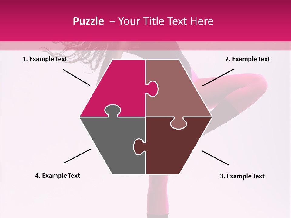 Color Balance Pose PowerPoint Template