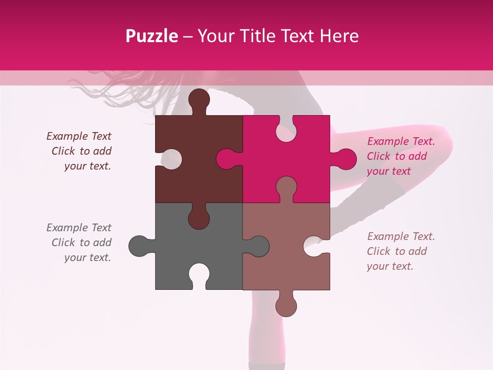 Color Balance Pose PowerPoint Template