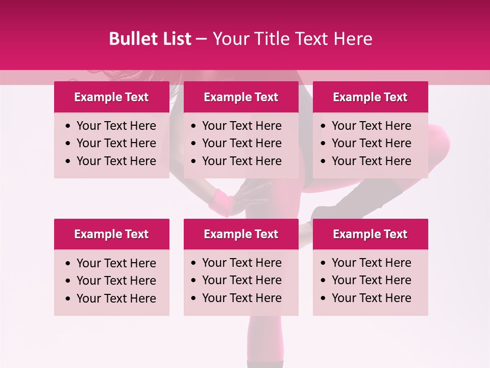 Color Balance Pose PowerPoint Template