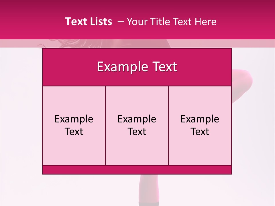 Color Balance Pose PowerPoint Template