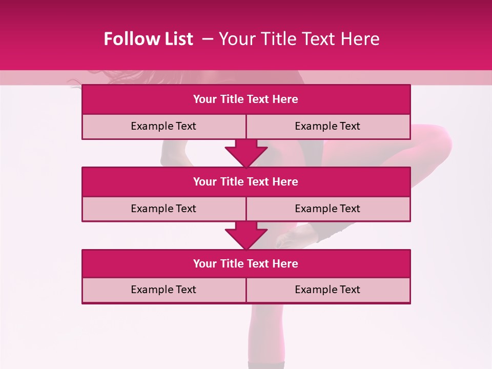 Color Balance Pose PowerPoint Template