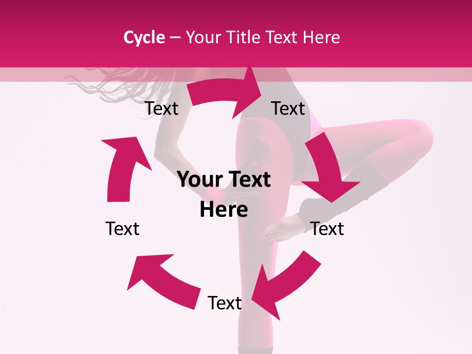 Color Balance Pose PowerPoint Template
