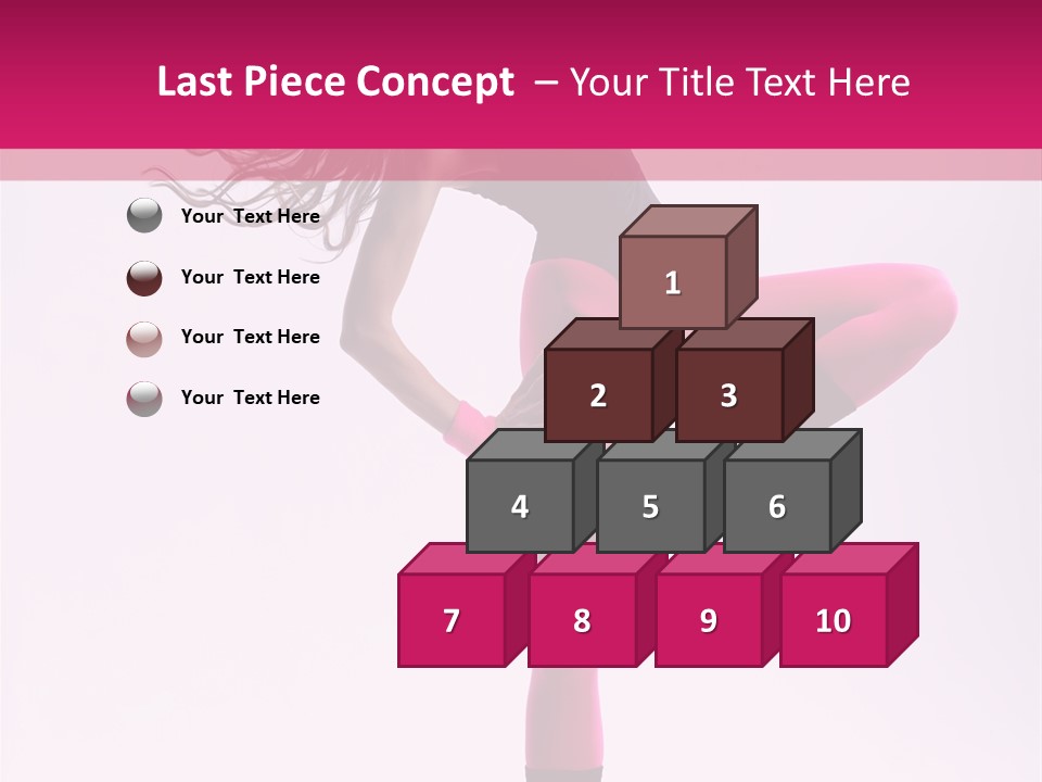 Color Balance Pose PowerPoint Template