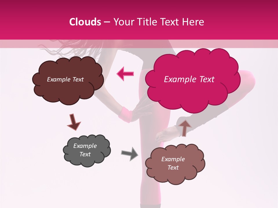 Color Balance Pose PowerPoint Template