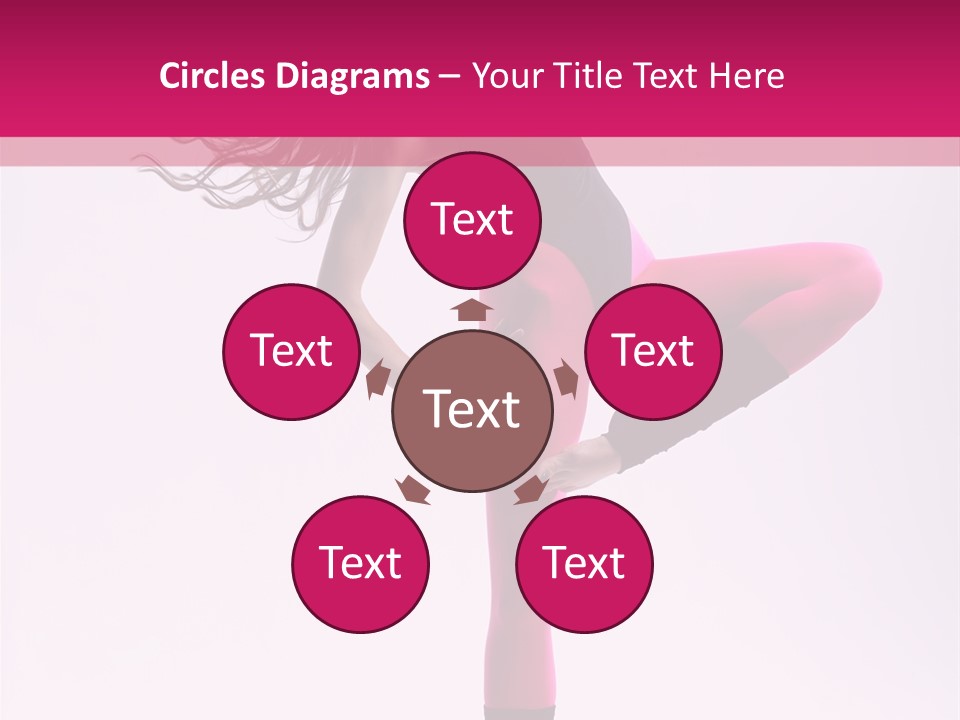 Color Balance Pose PowerPoint Template