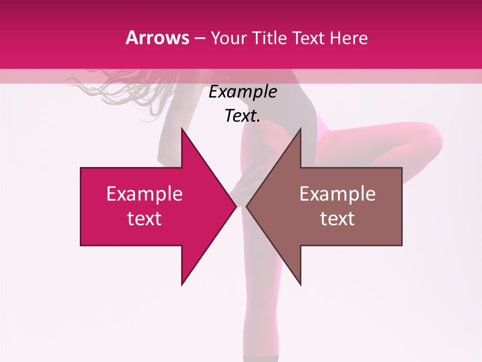 Color Balance Pose PowerPoint Template