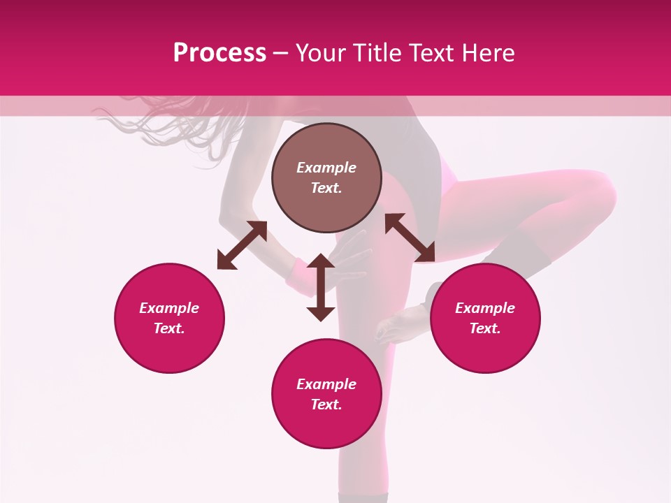 Color Balance Pose PowerPoint Template