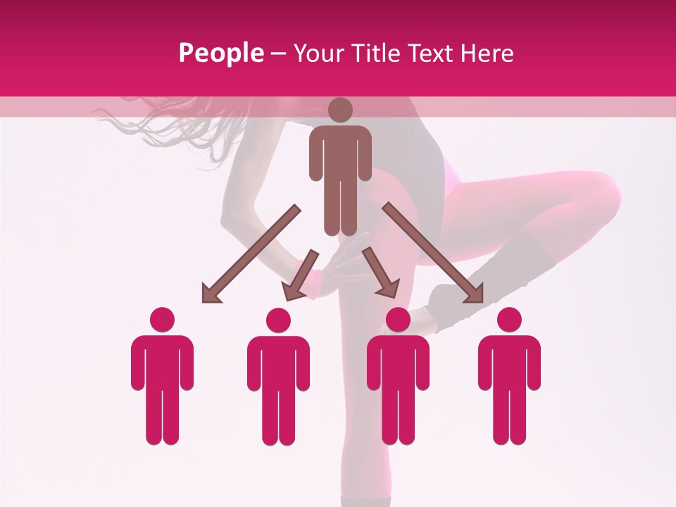 Color Balance Pose PowerPoint Template