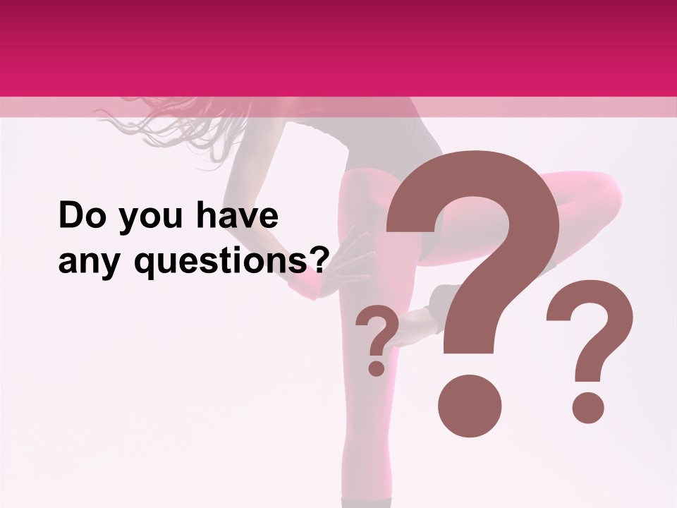 Color Balance Pose PowerPoint Template