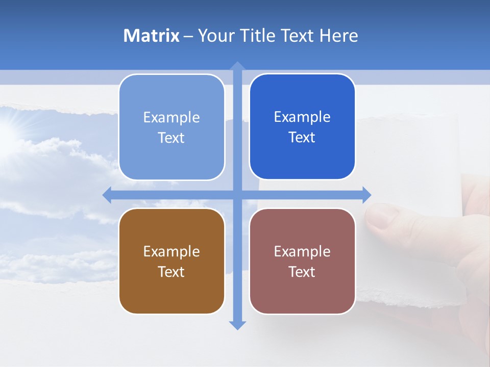 Perfection Imagine Freedom PowerPoint Template