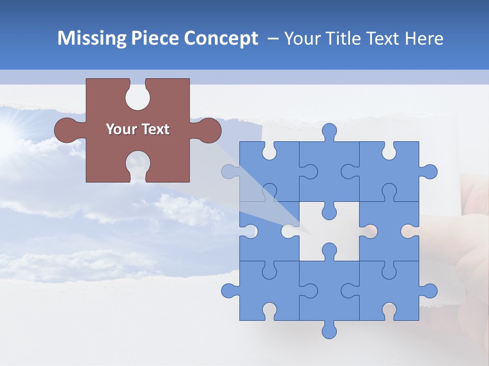 Perfection Imagine Freedom PowerPoint Template