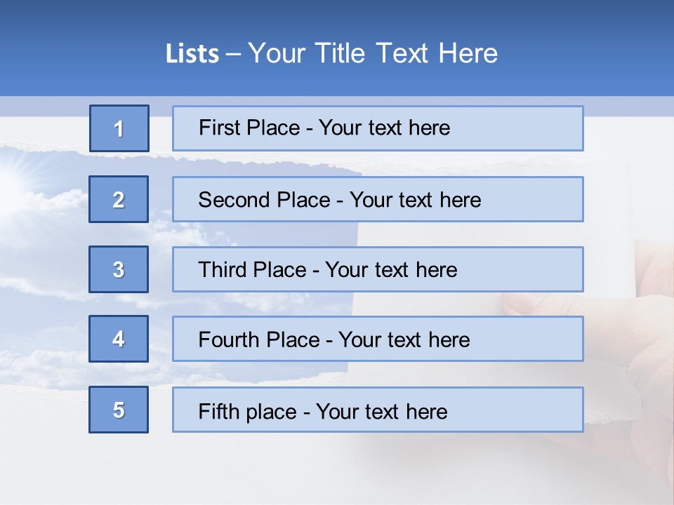 Perfection Imagine Freedom PowerPoint Template