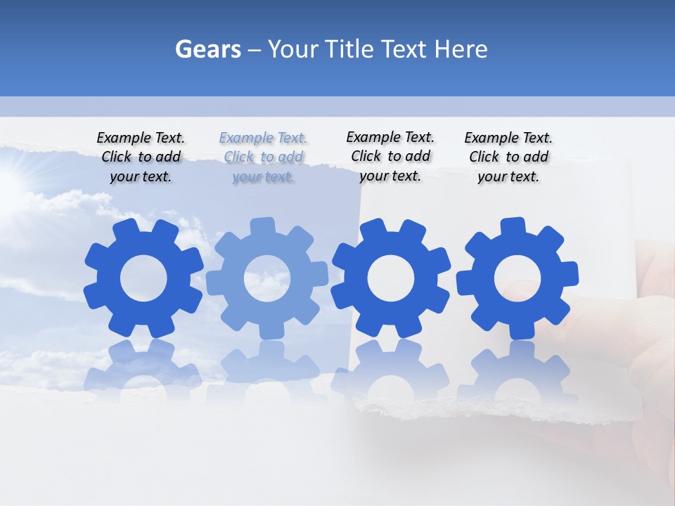 Perfection Imagine Freedom PowerPoint Template