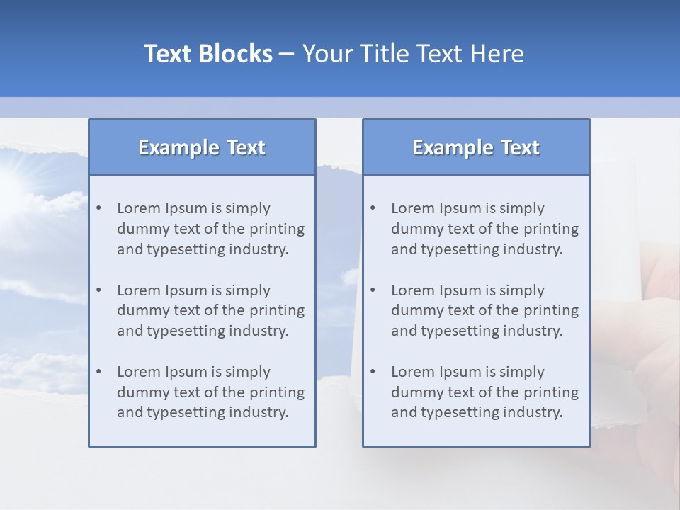 Perfection Imagine Freedom PowerPoint Template