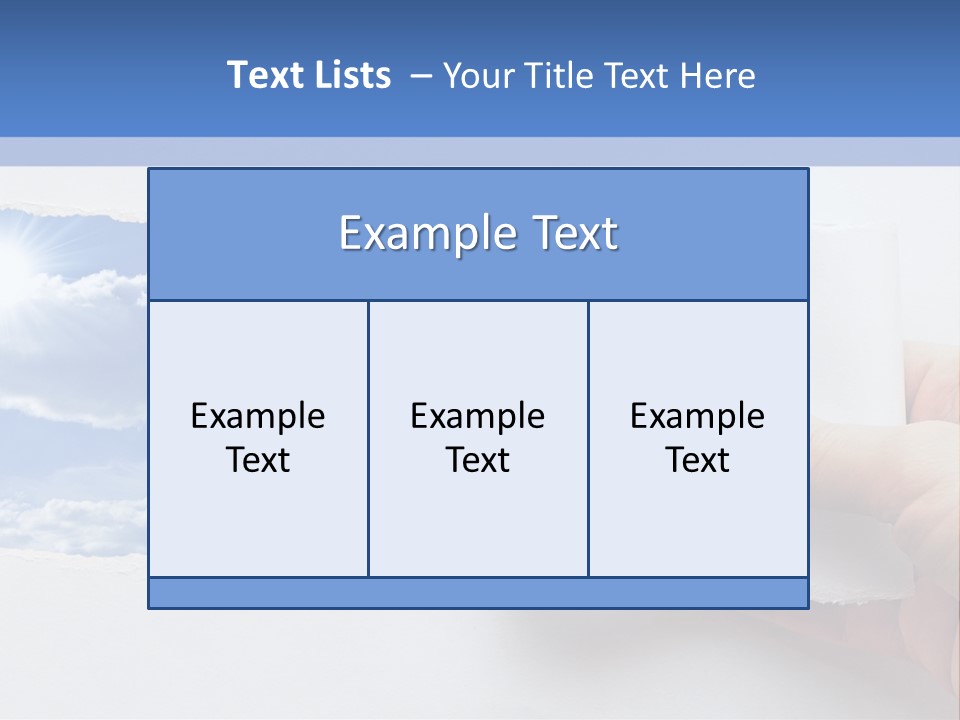 Perfection Imagine Freedom PowerPoint Template