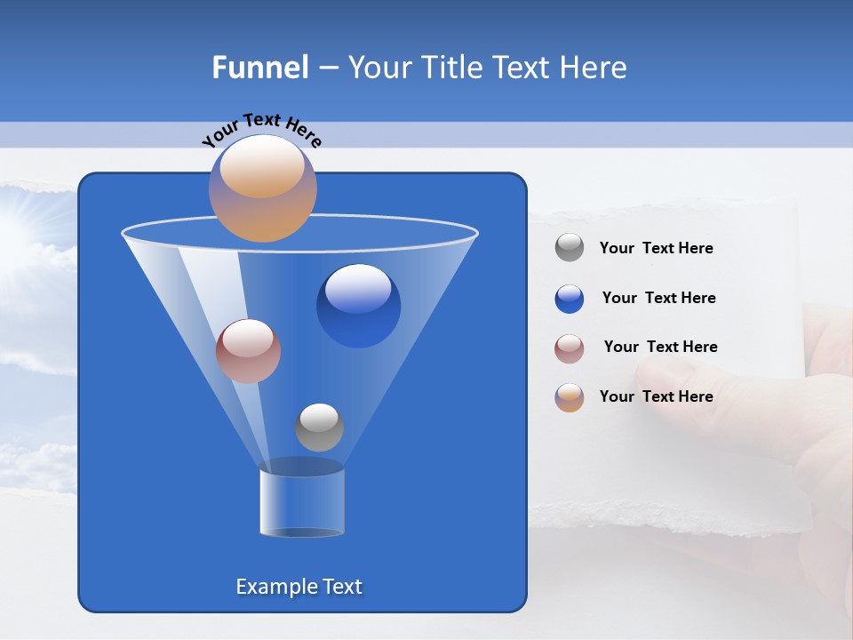 Perfection Imagine Freedom PowerPoint Template