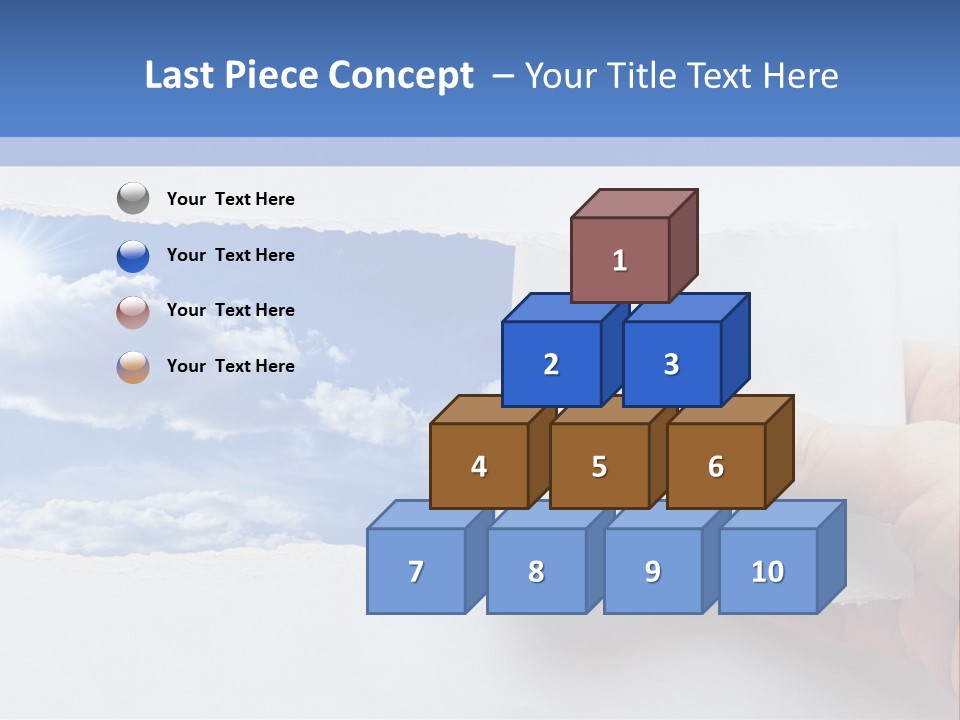 Perfection Imagine Freedom PowerPoint Template