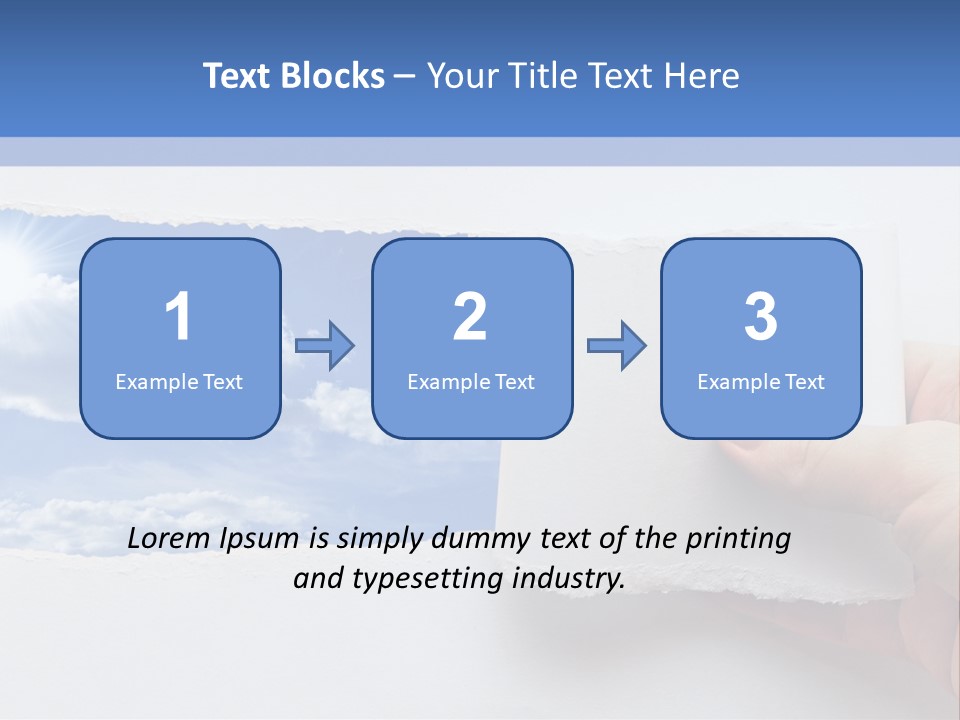 Perfection Imagine Freedom PowerPoint Template
