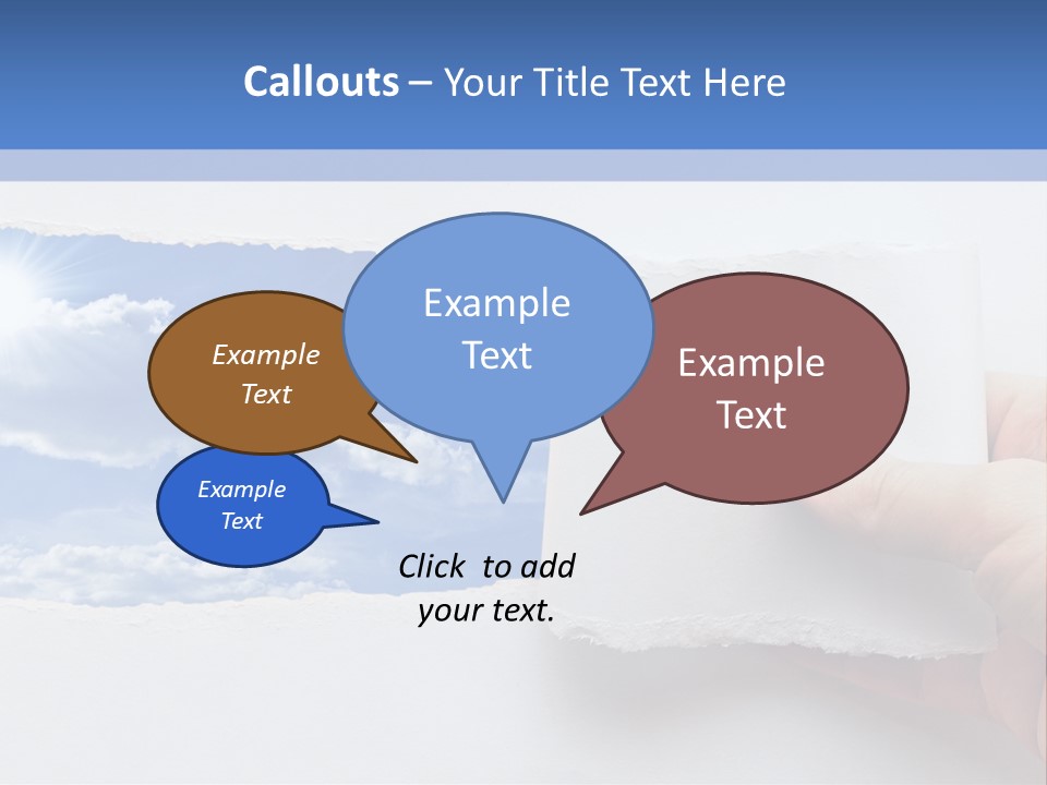 Perfection Imagine Freedom PowerPoint Template