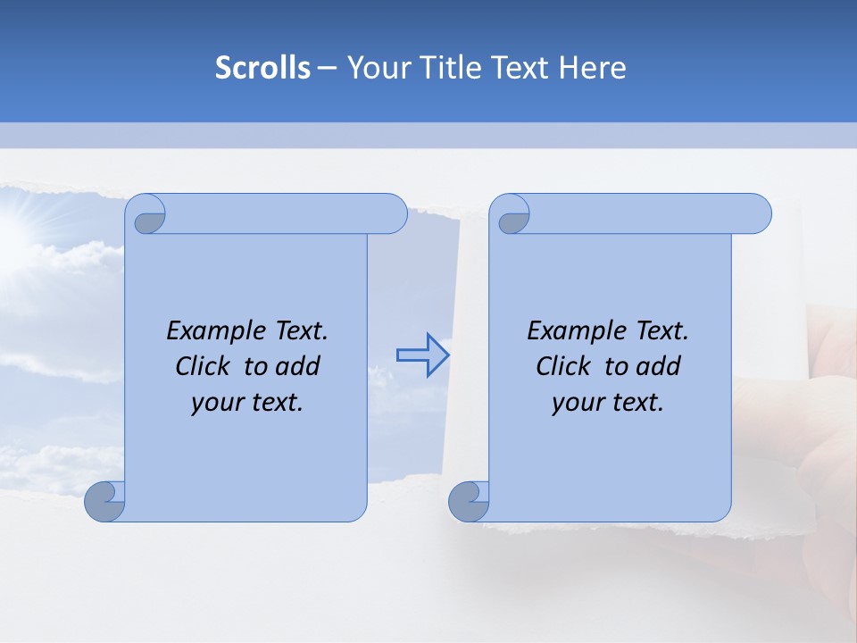 Perfection Imagine Freedom PowerPoint Template