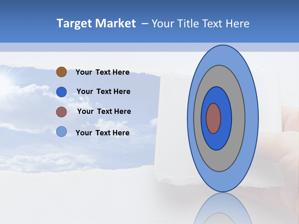 Perfection Imagine Freedom PowerPoint Template