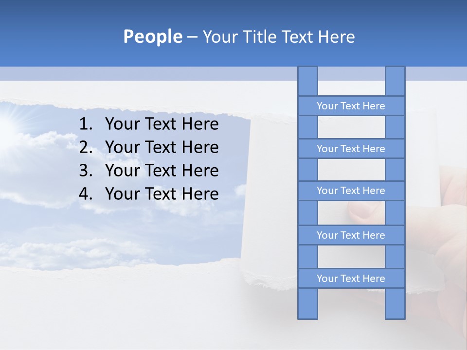 Perfection Imagine Freedom PowerPoint Template