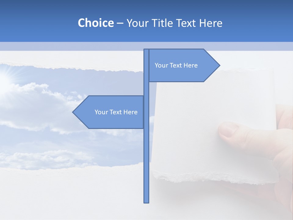 Perfection Imagine Freedom PowerPoint Template