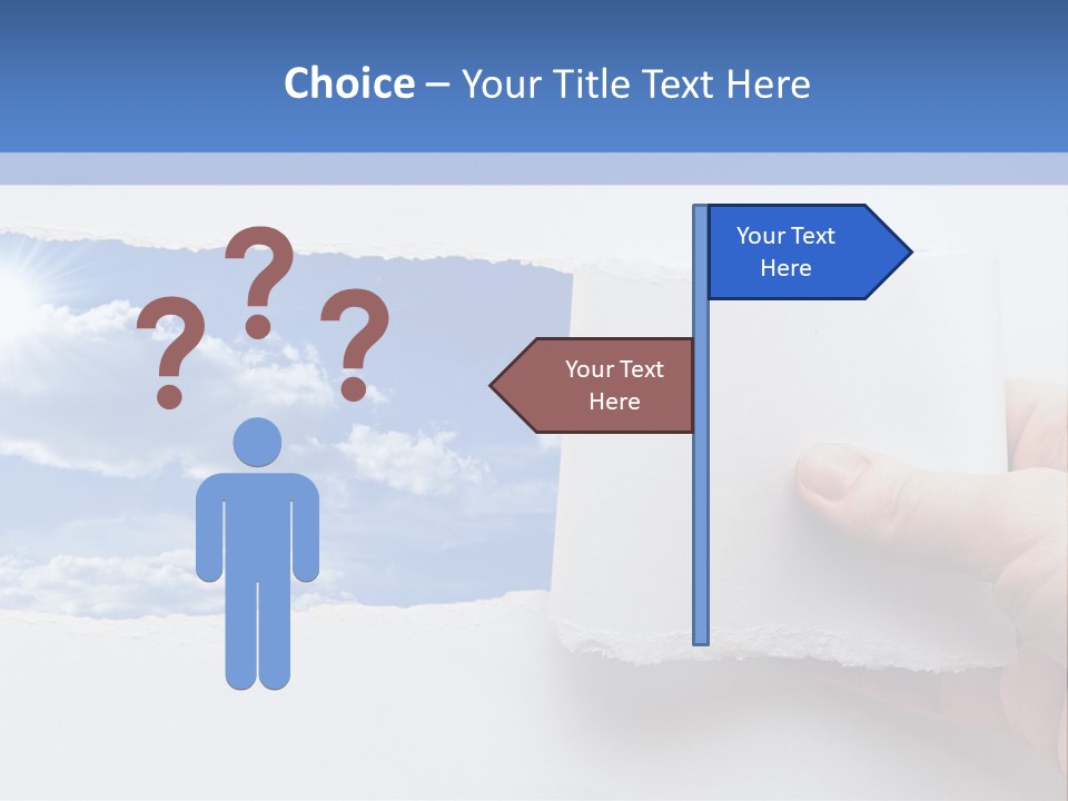 Perfection Imagine Freedom PowerPoint Template