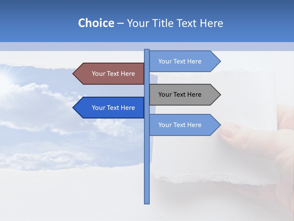 Perfection Imagine Freedom PowerPoint Template
