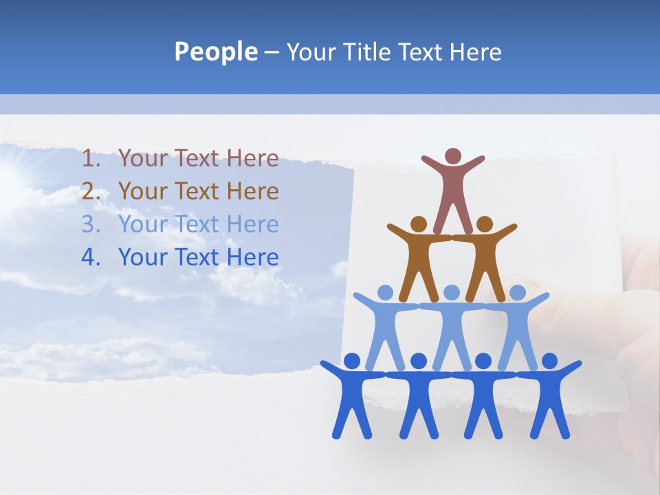 Perfection Imagine Freedom PowerPoint Template