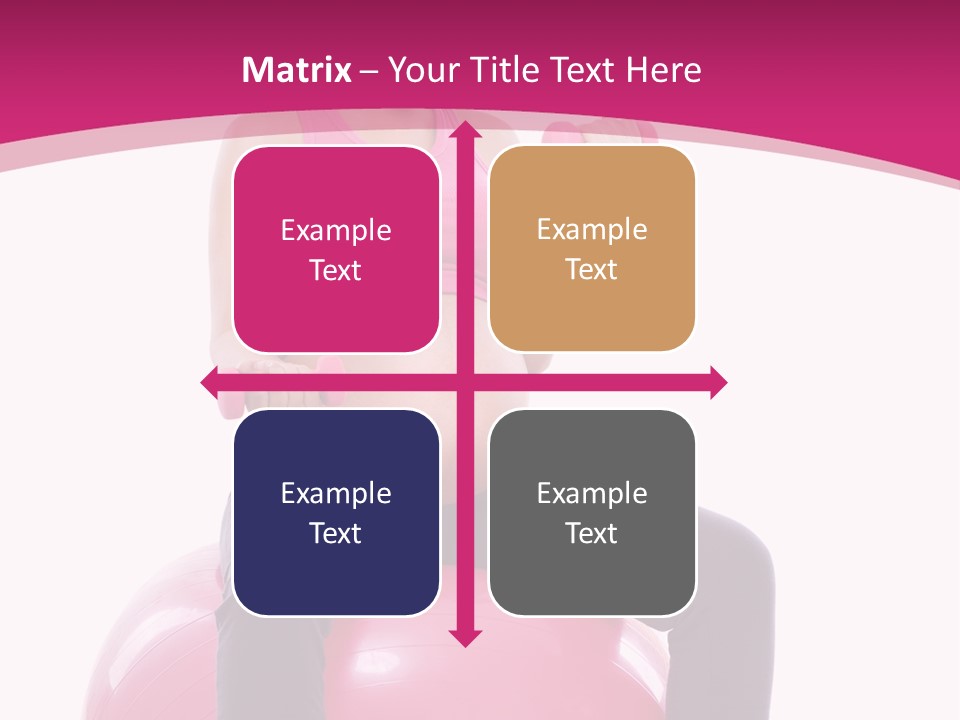 Young Sportswear Fit PowerPoint Template