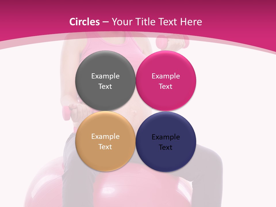 Young Sportswear Fit PowerPoint Template