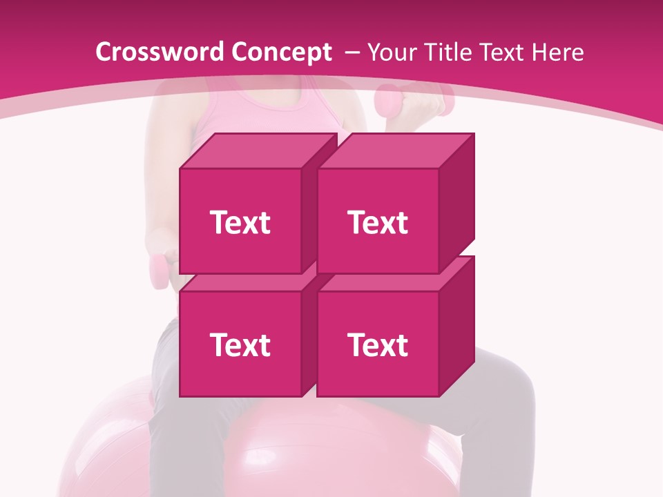 Young Sportswear Fit PowerPoint Template