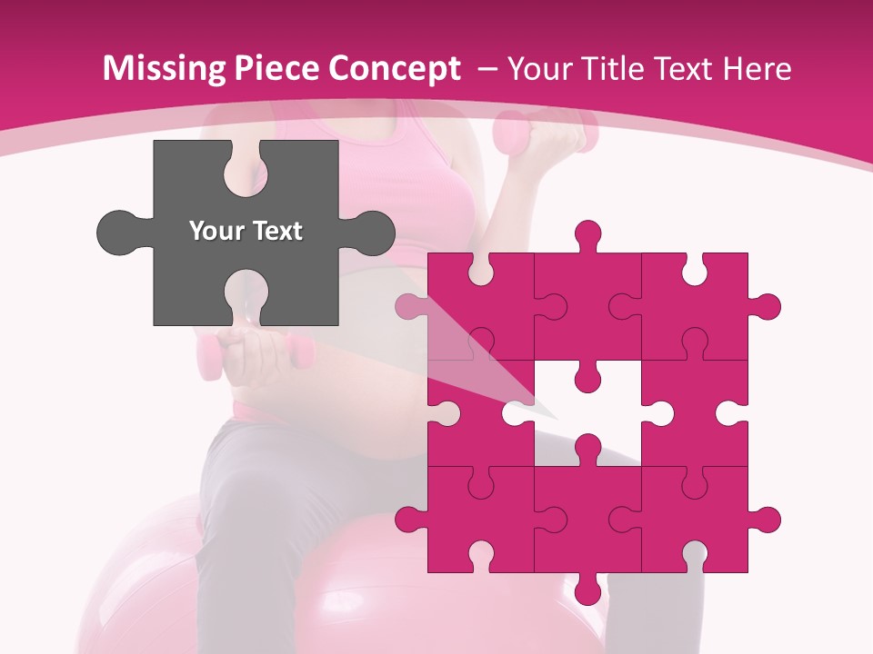 Young Sportswear Fit PowerPoint Template