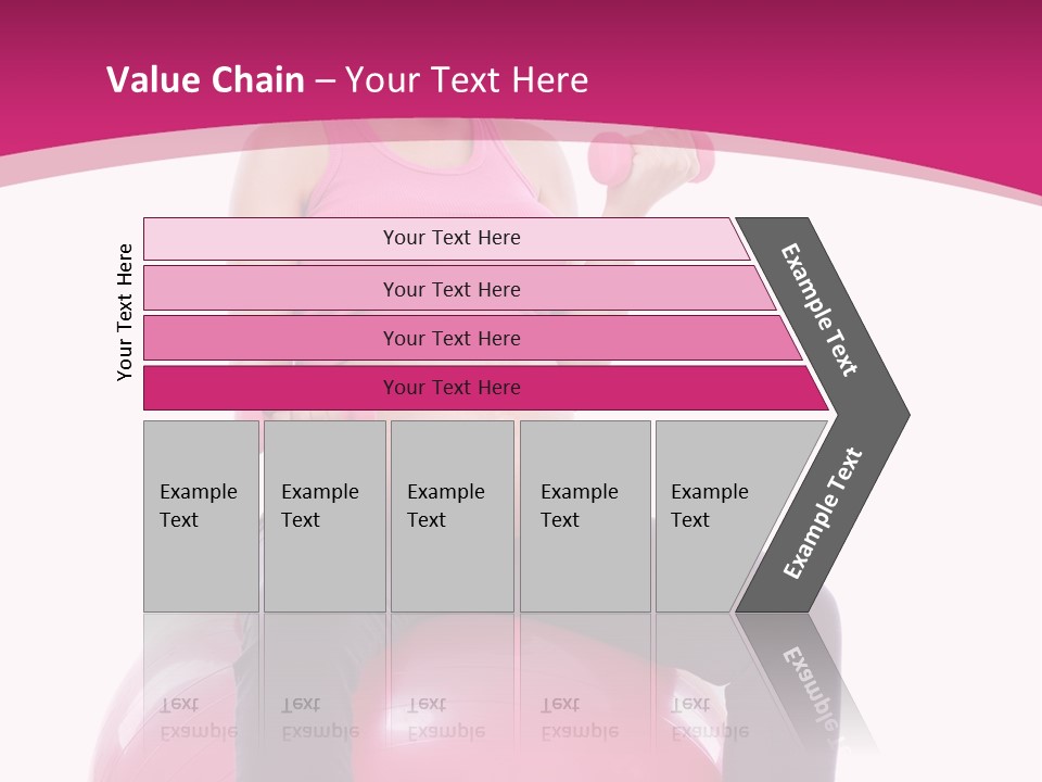 Young Sportswear Fit PowerPoint Template