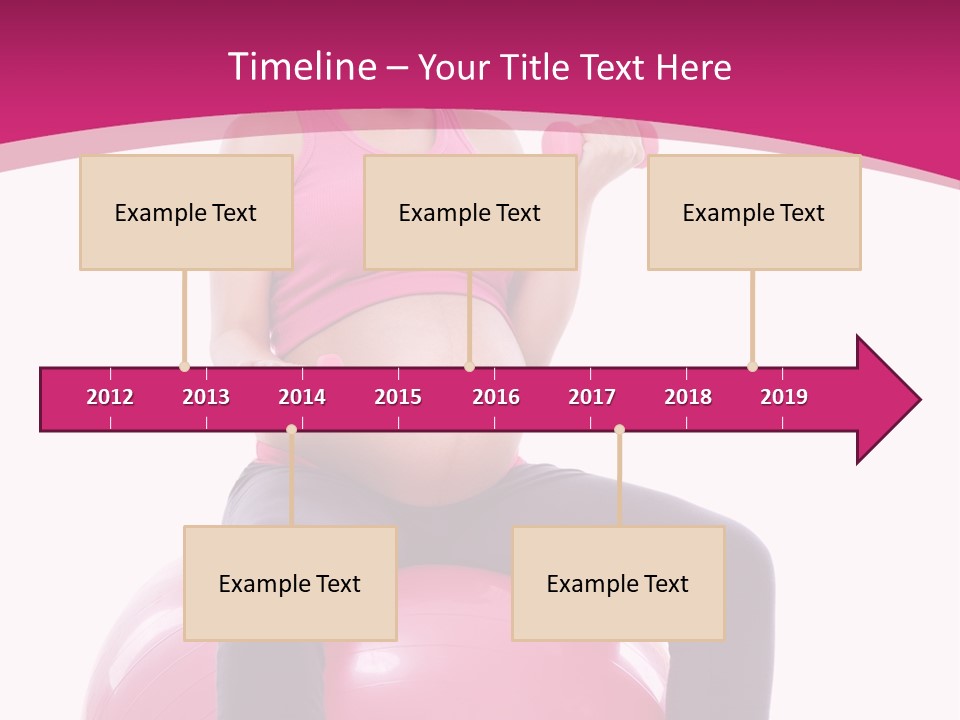 Young Sportswear Fit PowerPoint Template