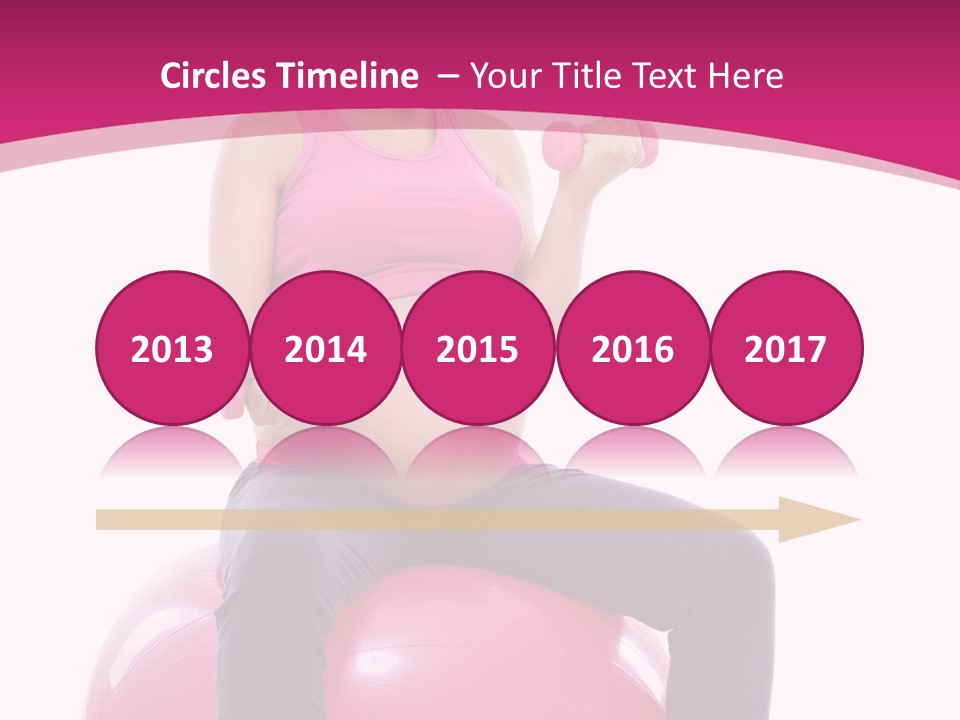 Young Sportswear Fit PowerPoint Template