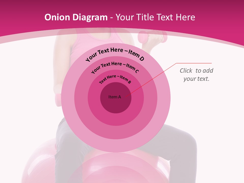 Young Sportswear Fit PowerPoint Template