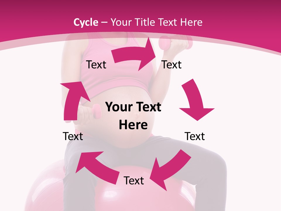 Young Sportswear Fit PowerPoint Template