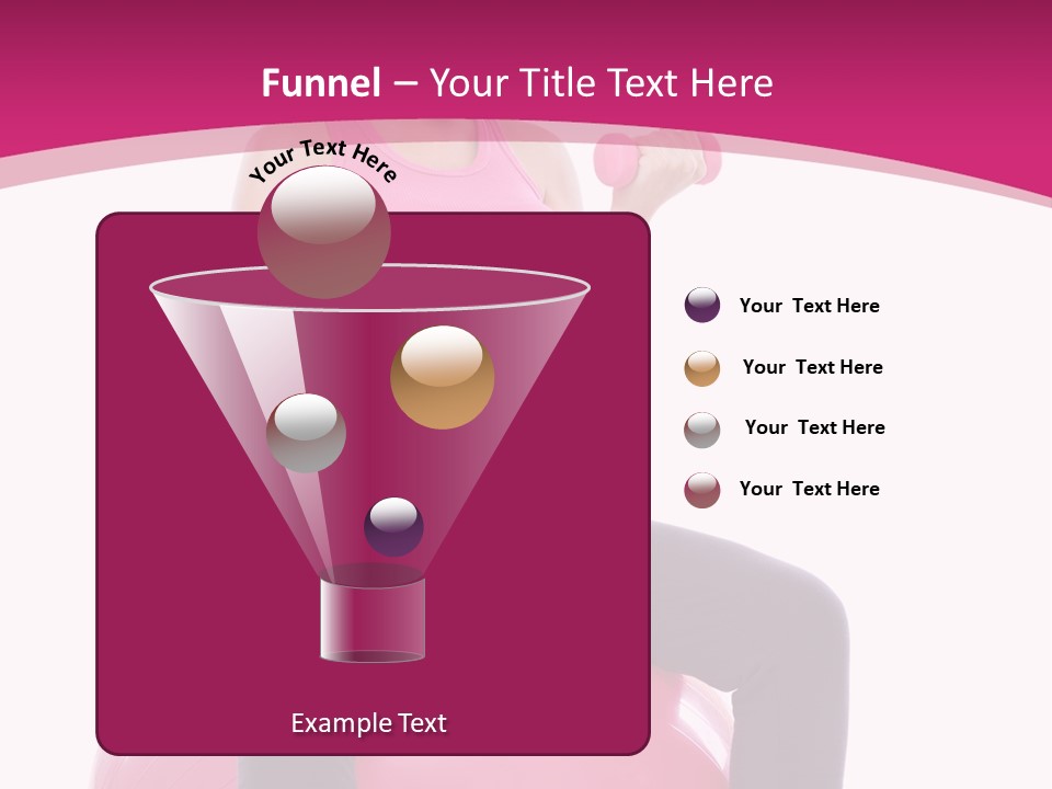 Young Sportswear Fit PowerPoint Template