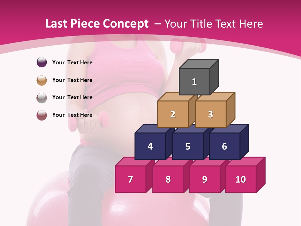 Young Sportswear Fit PowerPoint Template