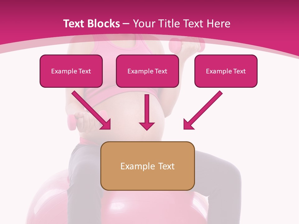 Young Sportswear Fit PowerPoint Template
