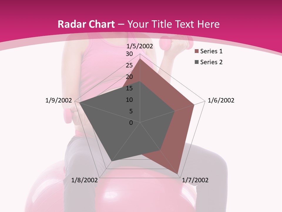 Young Sportswear Fit PowerPoint Template