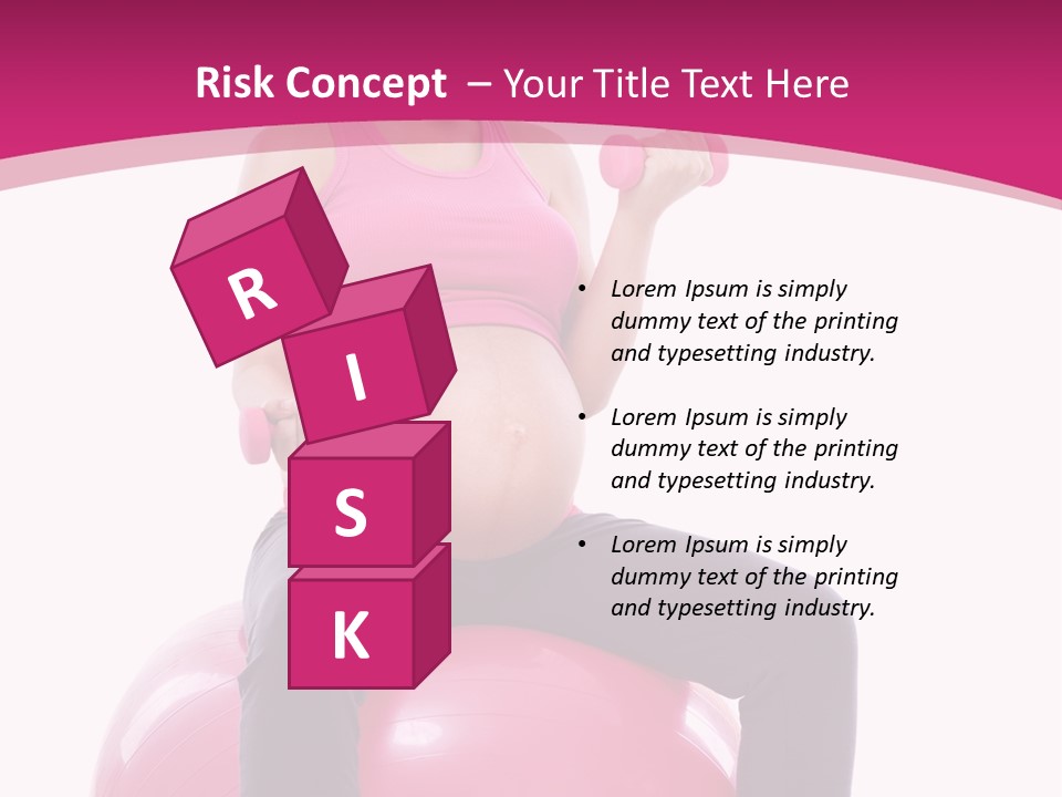 Young Sportswear Fit PowerPoint Template