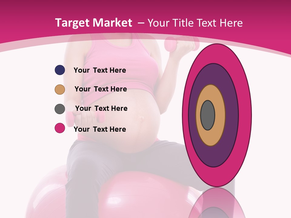 Young Sportswear Fit PowerPoint Template