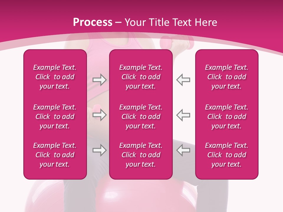 Young Sportswear Fit PowerPoint Template