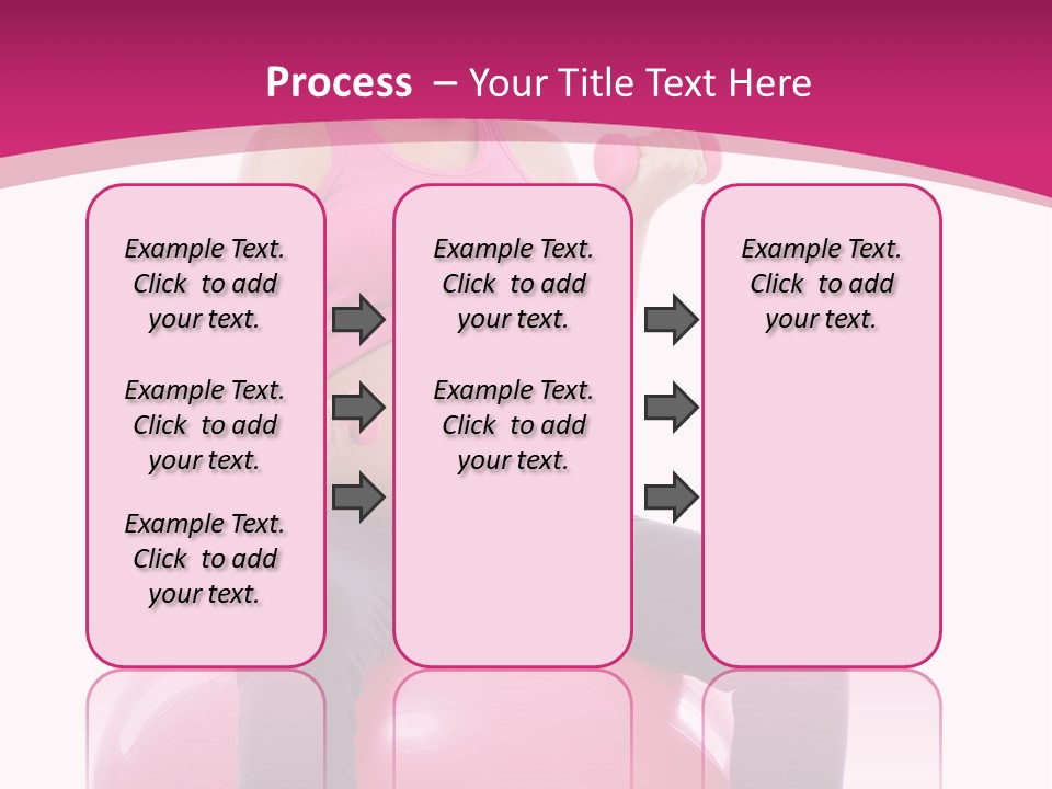 Young Sportswear Fit PowerPoint Template